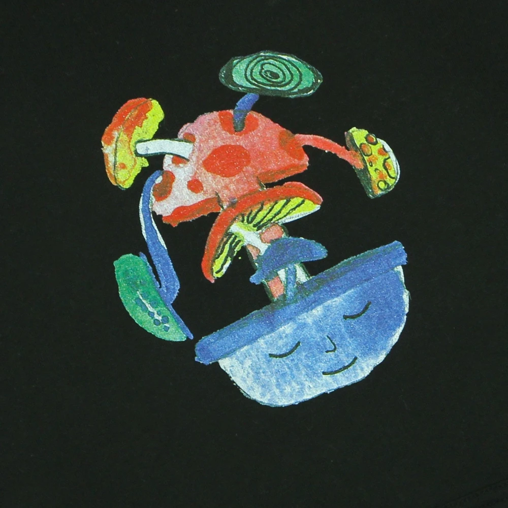 Element Pop Shrooms Hoodie Zwart Black Heren