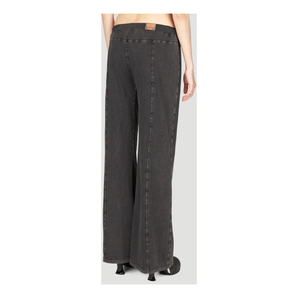 Diesel Logo Patch Trainingsbroek Black Dames
