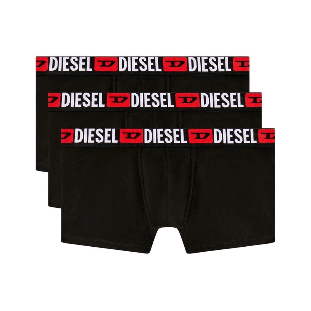 Diesel 3-Pack Boxer Briefs Black Heren