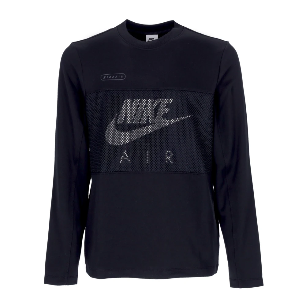 Nike Sportswear Air Poly-Knit Crew Black Heren