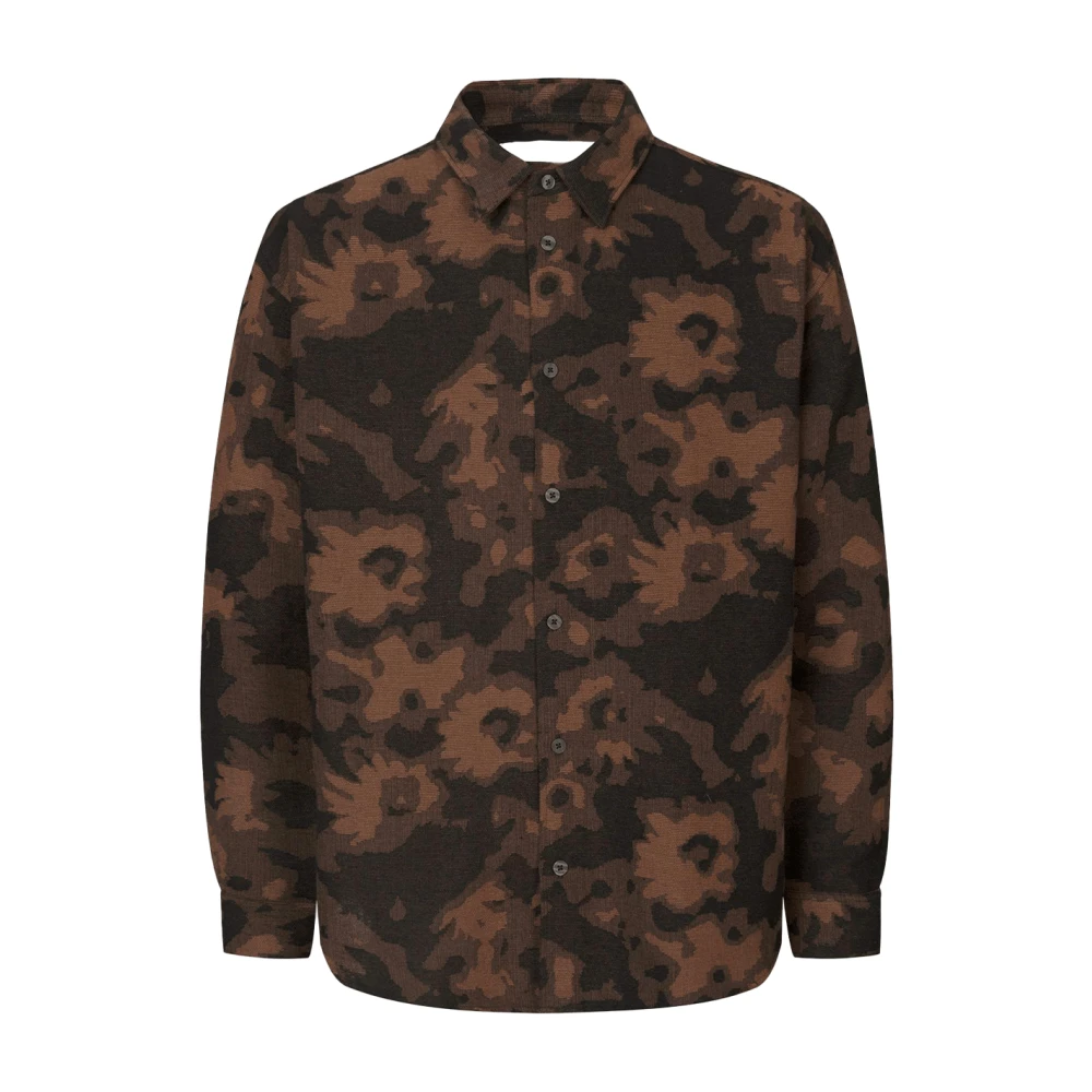 Samsøe Gedrukt Overhemd Multicolor Heren