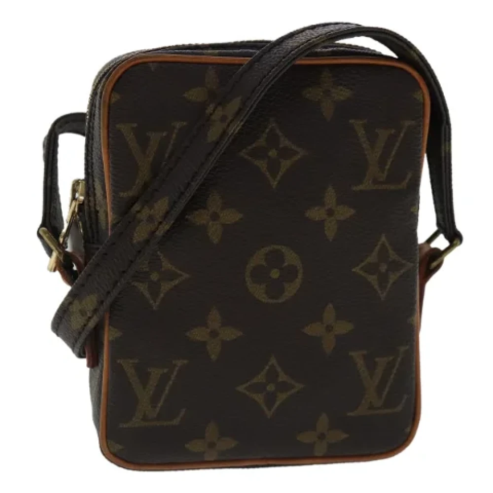 Louis Vuitton Vintage Pre-owned Canvas clutches Brown Dames