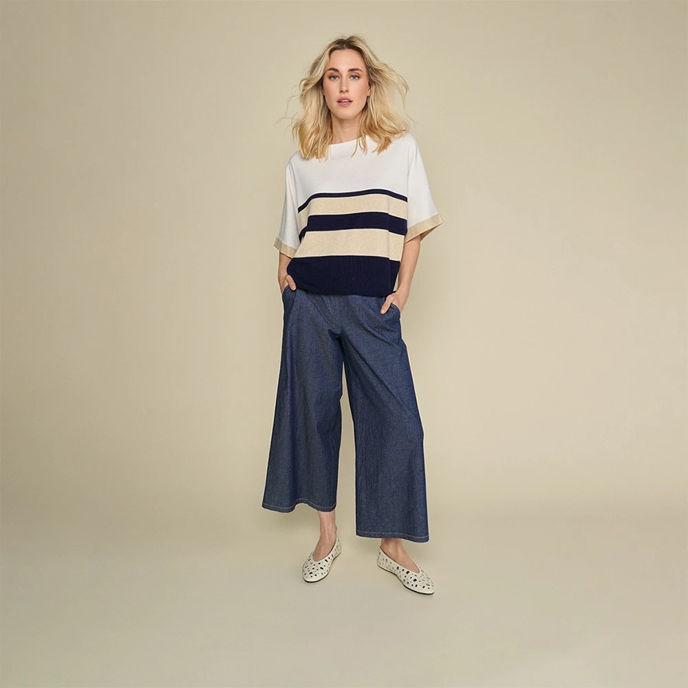 Marie Méro Casual Stretch Jeans Blue Dames