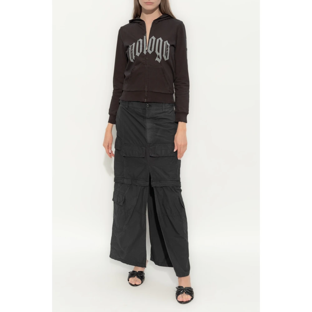 Balenciaga cargo broek Black Dames