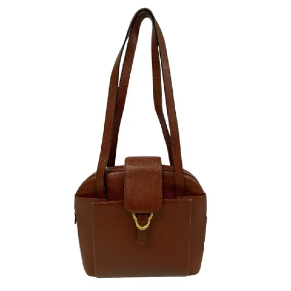 Bally Pre-owned Leather shoulder-bags Brown Dames