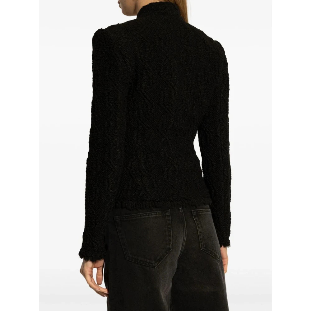 Isabel marant Zwart Cable-Knit Jack Black Dames