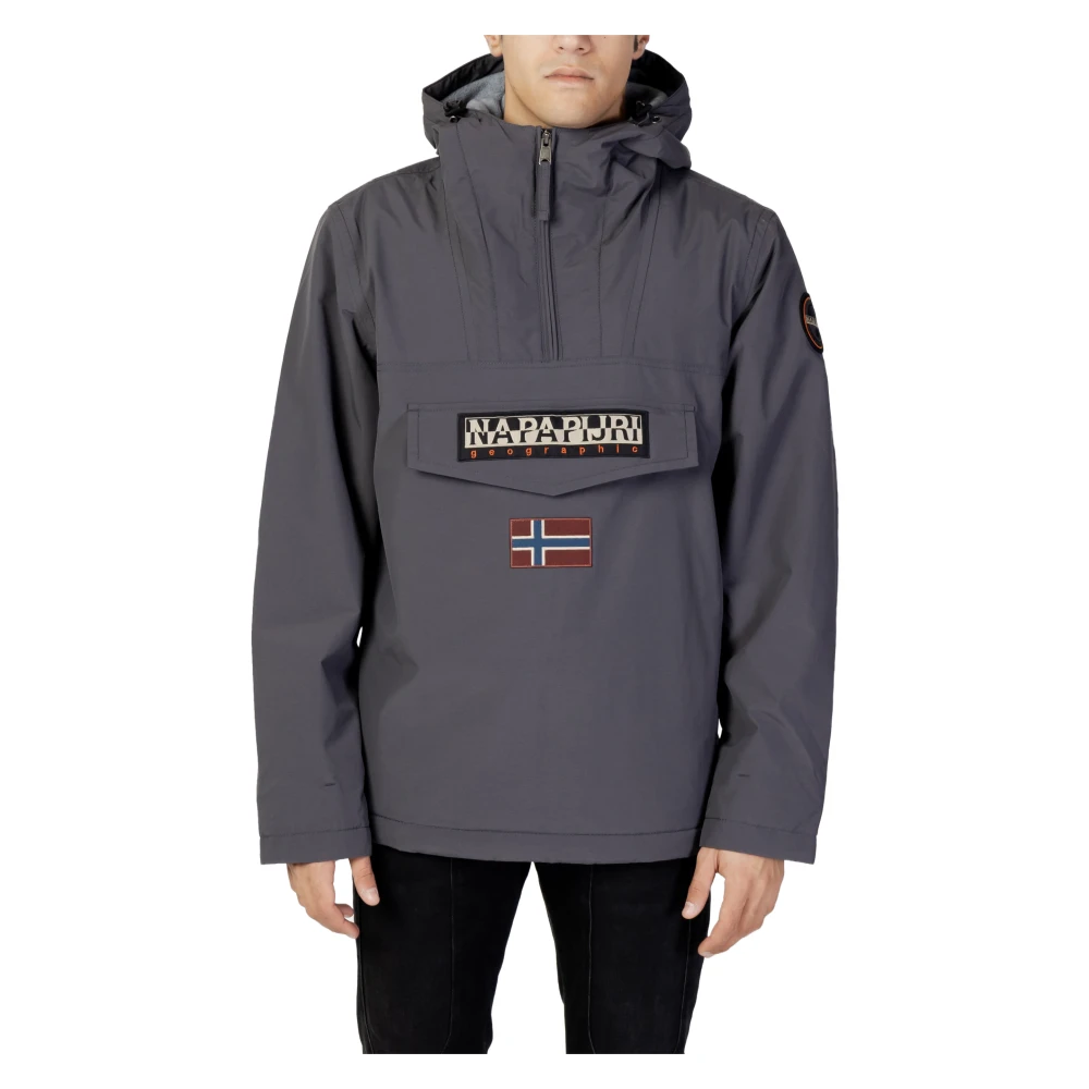 Napapijri Uomo Grigio Giacche, S, New, - Immagine 4