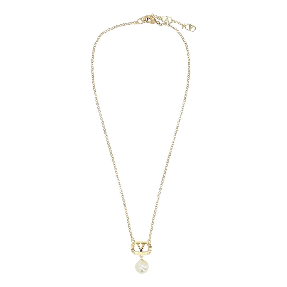 Valentino Garavani Women's Yellow Vlogo Signature Necklace