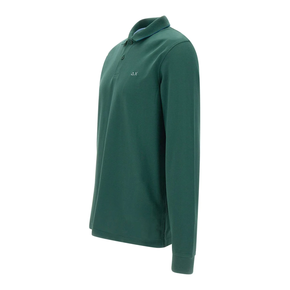 Sun68 Groene T-shirts en Polos voor Mannen Green Heren