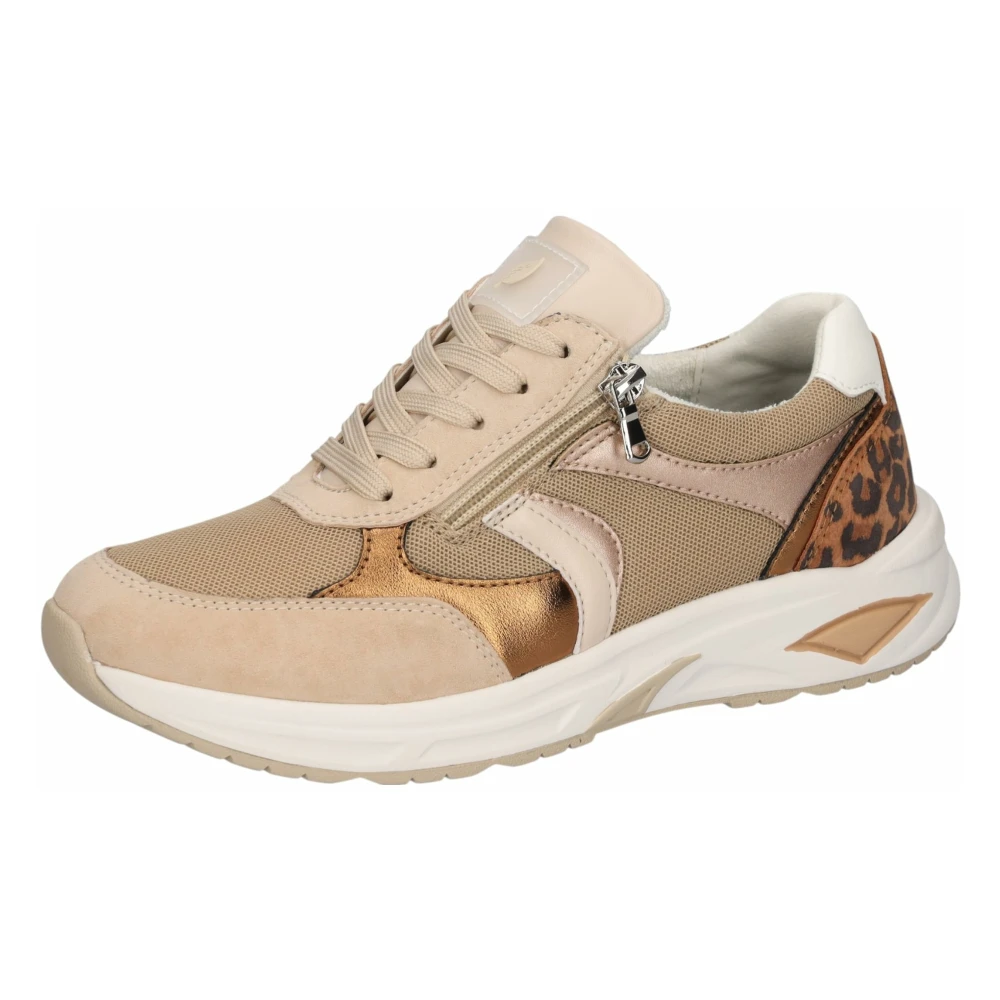 Waldläufer Leather Sneaker Dames Schoenen Veelkleurig Multicolor