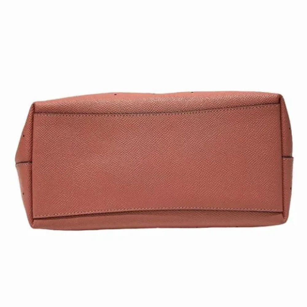 Coach Pre-owned Leather handbags Pink Dames