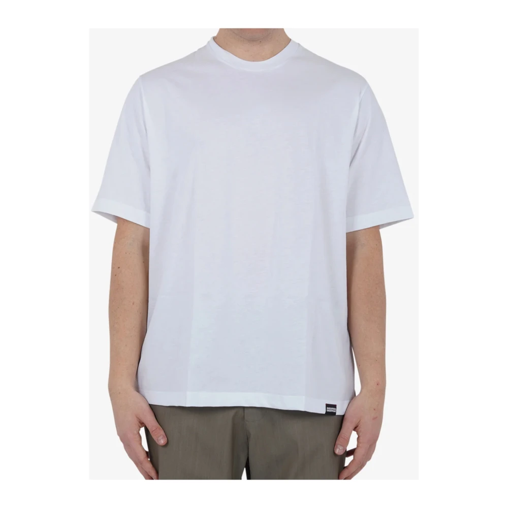 Dsquared2 Witte T-shirts en Polos White Heren