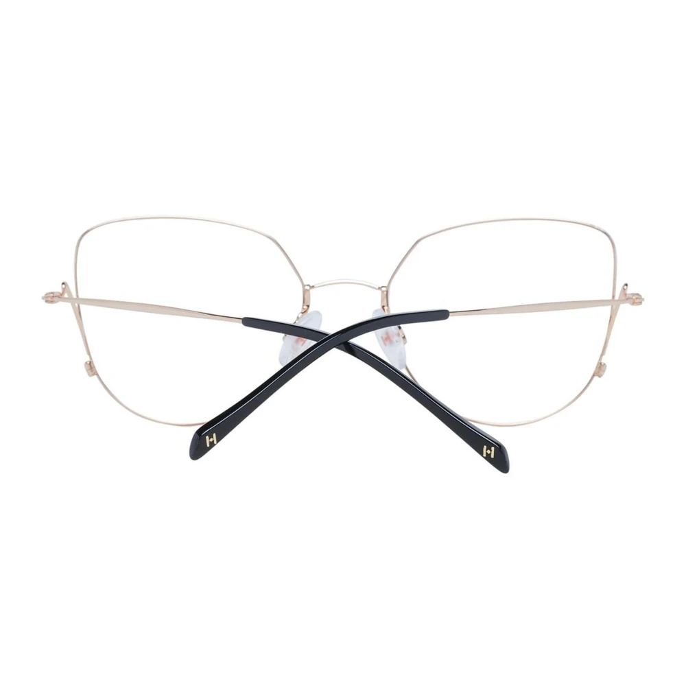 Ana Hickmann Gouden Cat Eye Metalen Optische Frames Yellow Dames