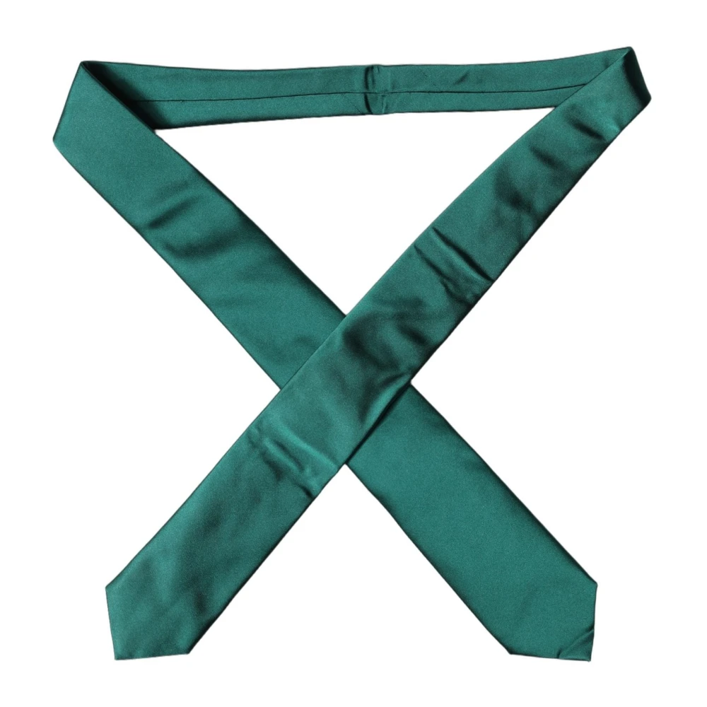 Dolce & Gabbana Women's Green Necktie - Ties - One Size - Accessories