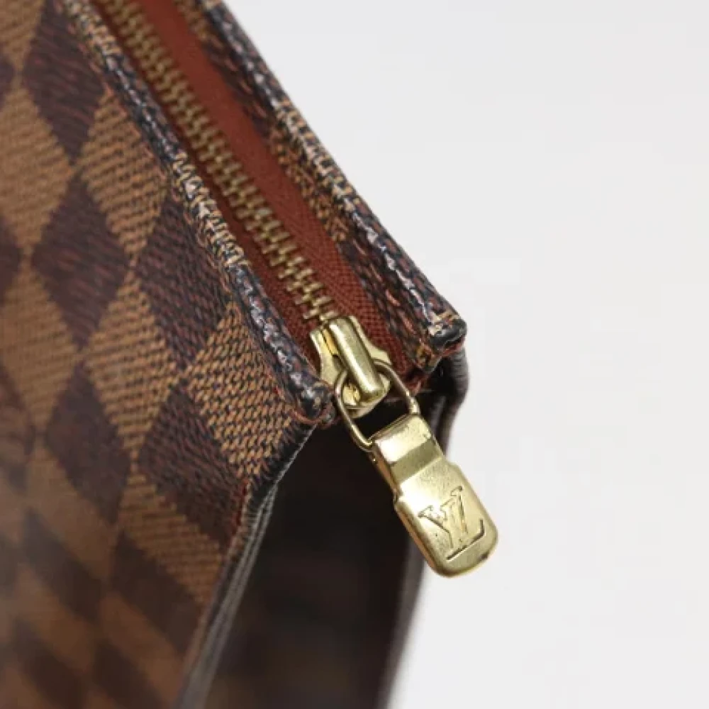 Louis Vuitton Vintage Pre-owned Canvas pouches Brown Dames