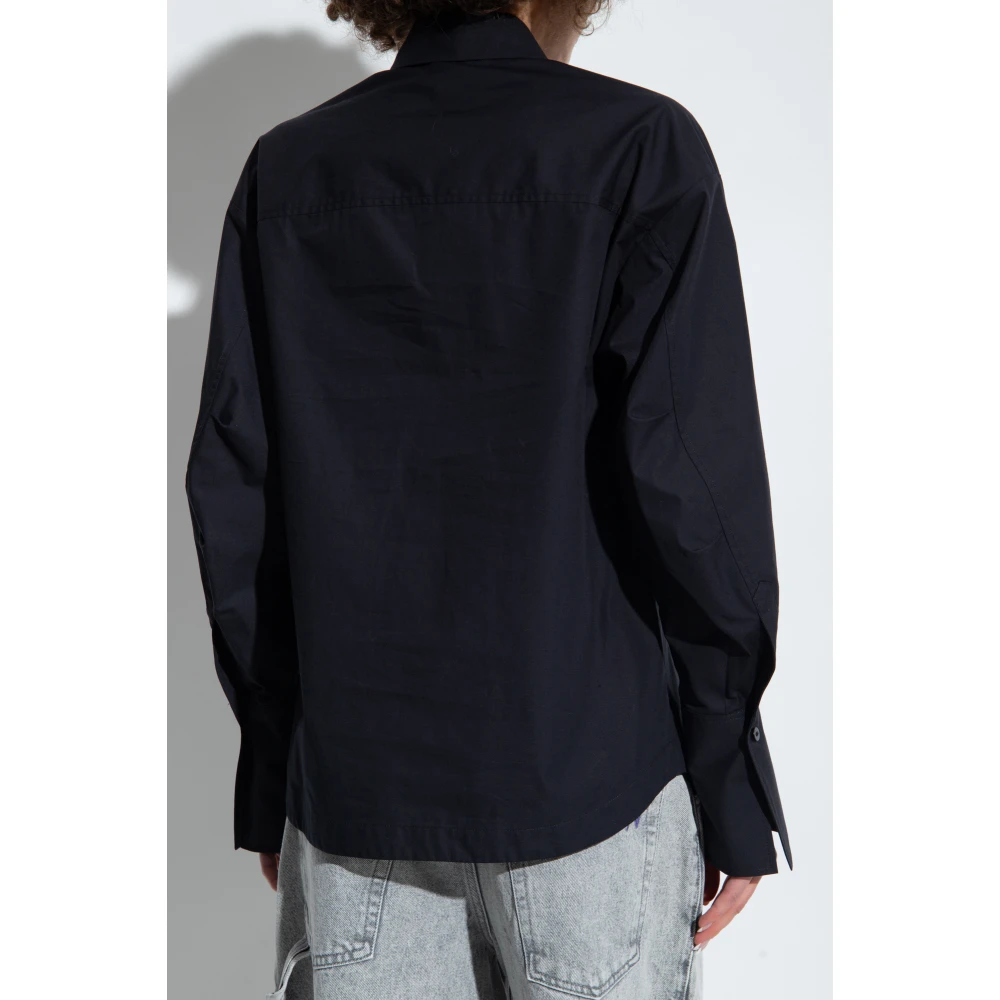 The Attico Eliza shirt Blue Dames