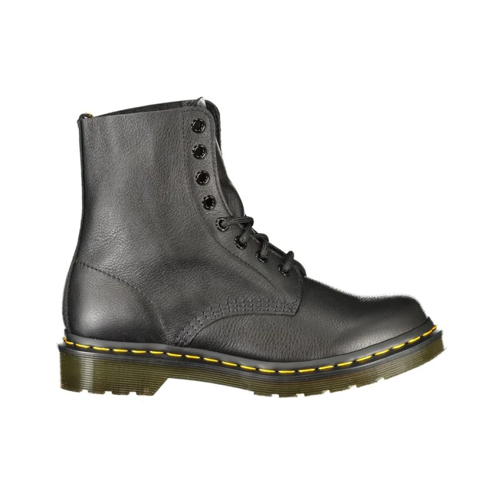 Dr. Martens Pelle 1460 Stivali Pascal Virginia Nero Donna Taglia 37 - Immagine 11