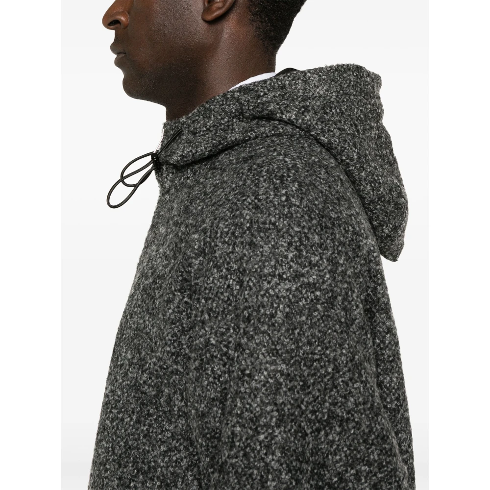 Drole de Monsieur Donkergrijze Tweedjassen Gray Heren