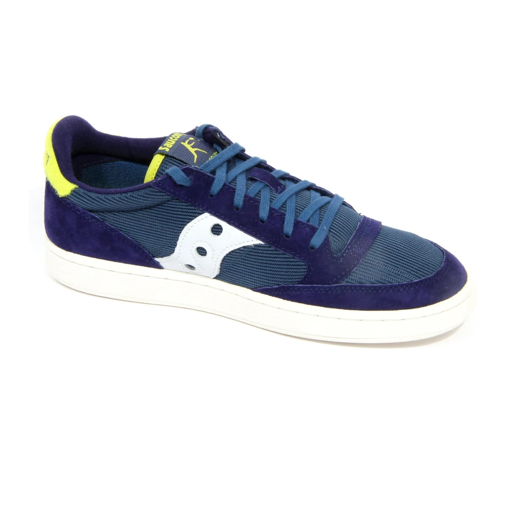 Saucony Jazz Court Gele Sneakerschoenen Heren Schoenen Blauw
