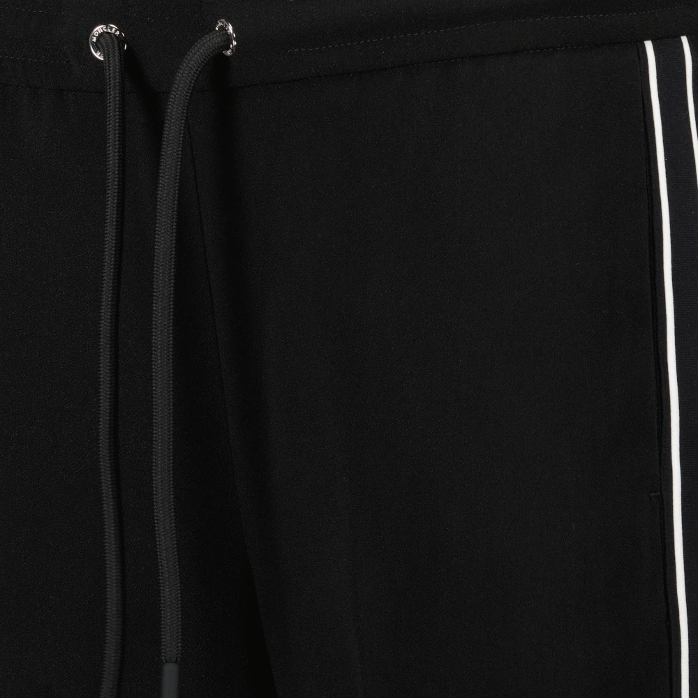 Moncler Zwarte Sweatpants Herfst-Winter 2024 Collectie Black Dames