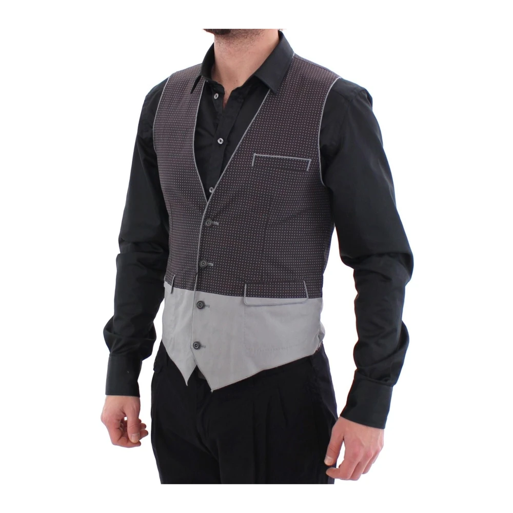 Suits > Suit Vests - - Dolce & Gabbana - Modalova