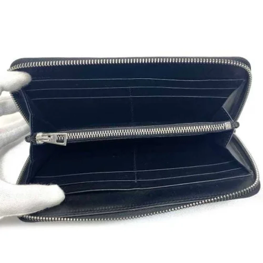 Loewe Pre-owned Leather wallets Black Dames