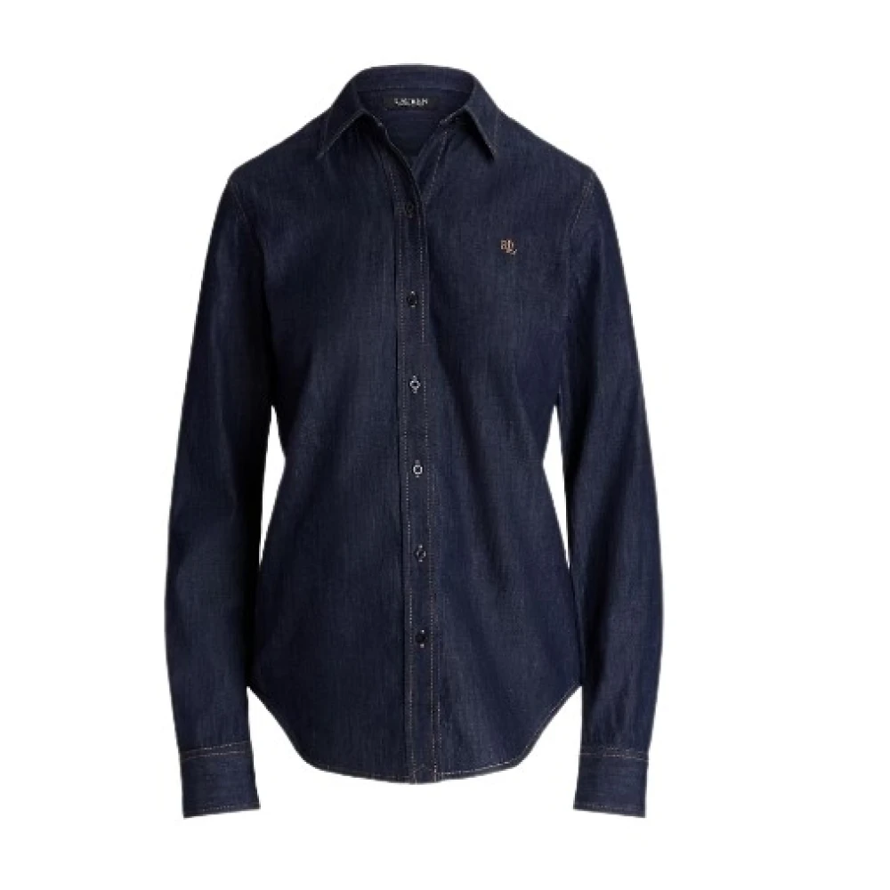 Ralph Lauren Denim Overhemd Blue Dames