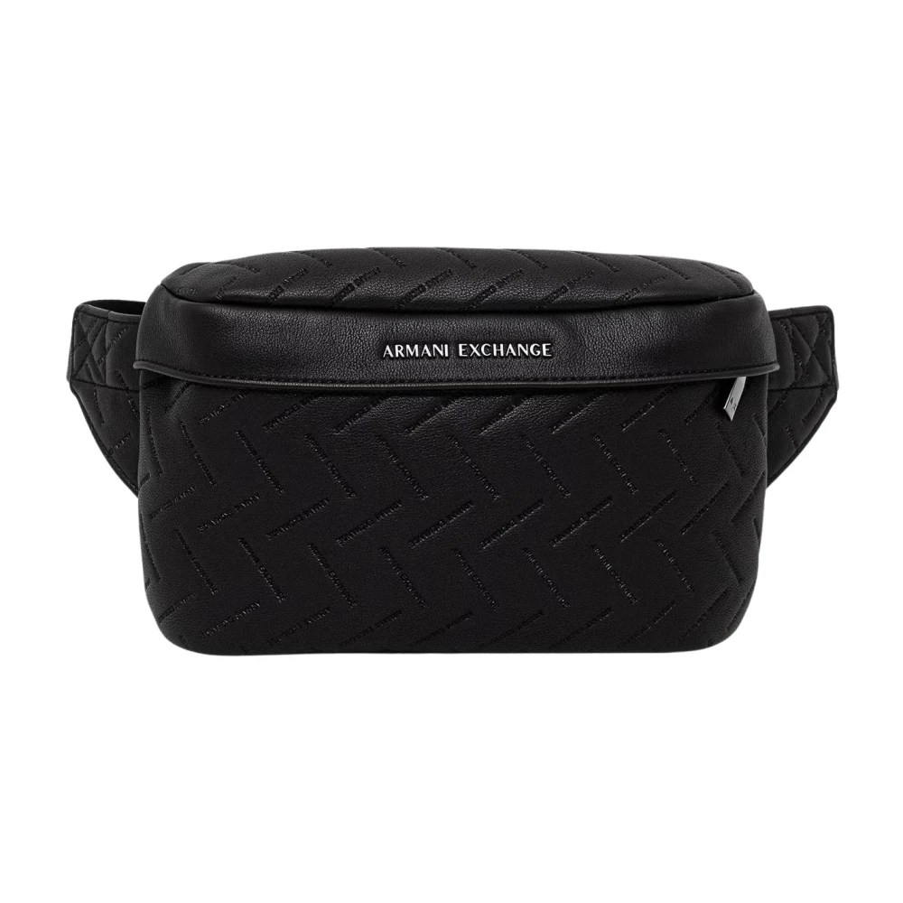 Armani Exchange Marsupio Trapuntato Con Zip E Cinghia Regolabile - Immagine 2