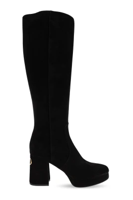 Fawcette Suede Platform Knee-High Boots