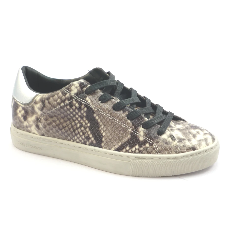 Crime London Hoogwaardige Sneakers Dames Schoenen Bruin