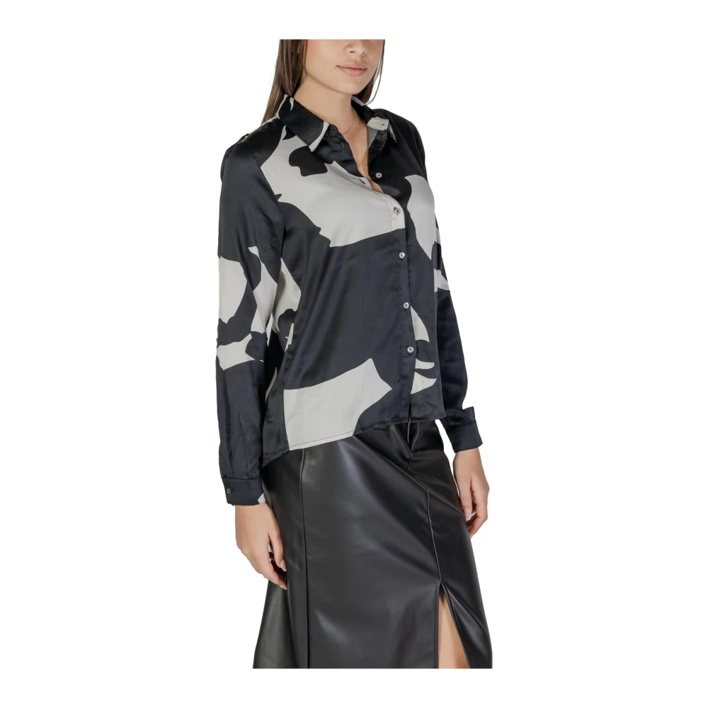 Only Elegante V-Hals Lange Mouw Shirt Multicolor Dames