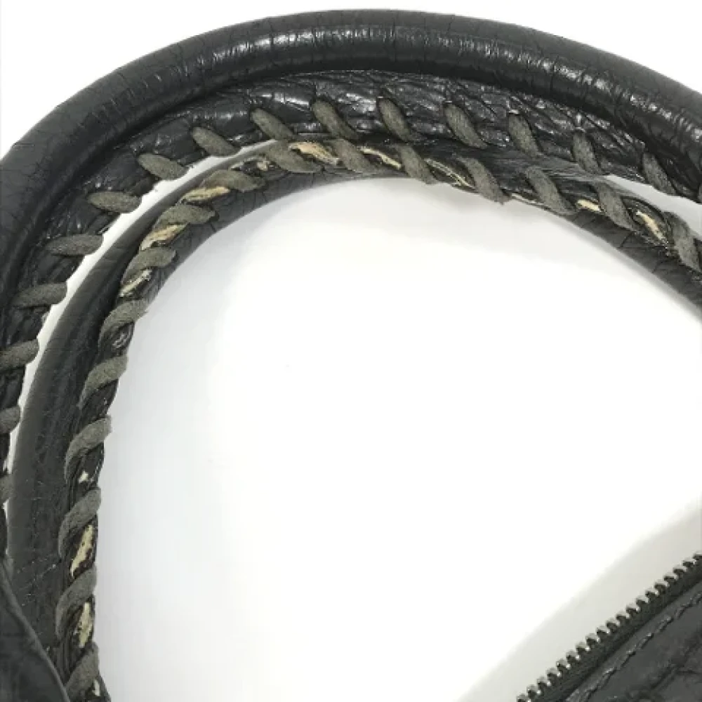 Balenciaga Vintage Pre-owned Leather balenciaga-bags Gray Dames
