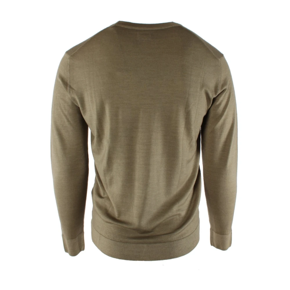 C.P. Company Zand Wollen Trui voor Heren Beige Heren