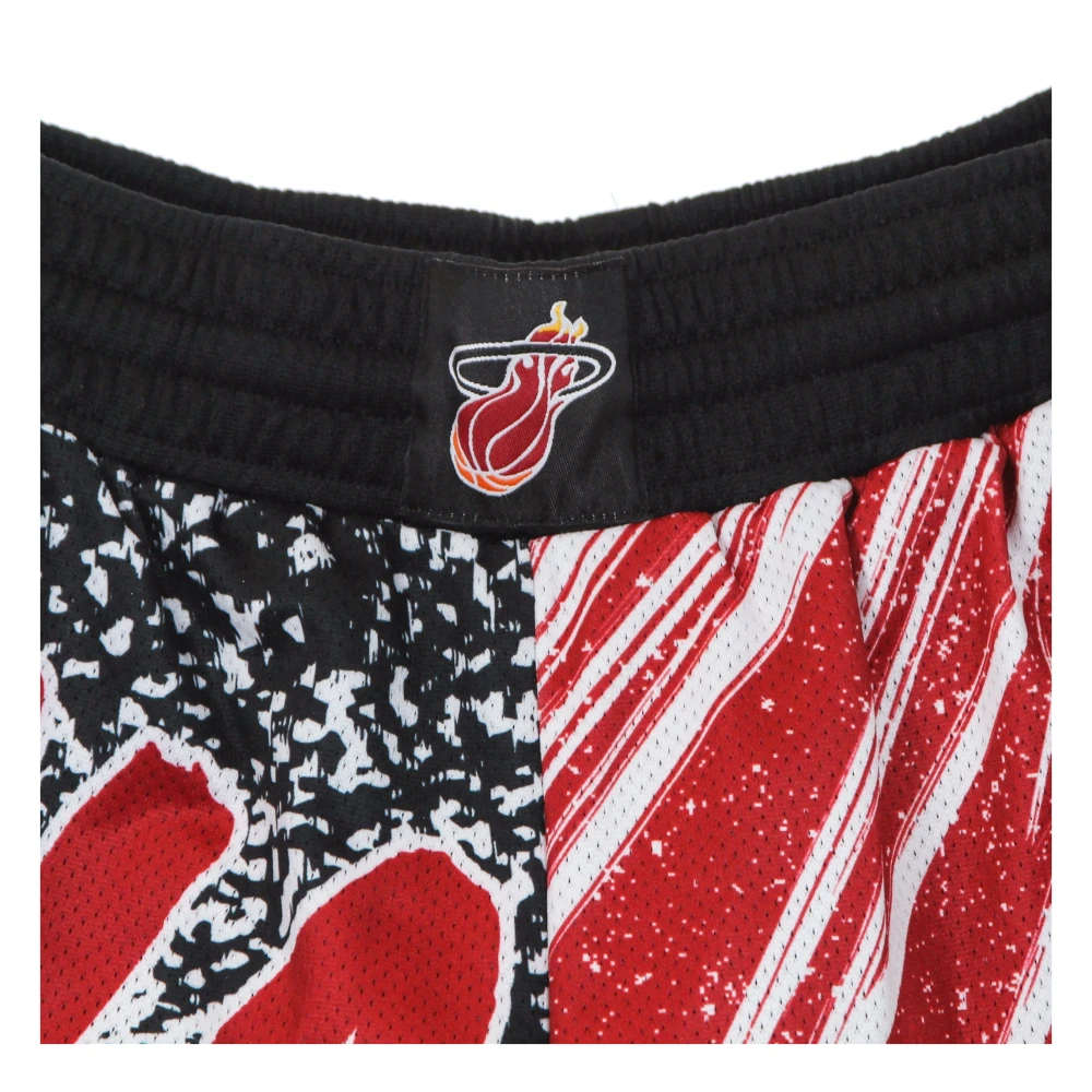 Mitchell & Ness Miami Heat Sublimated Basketbalshorts Multicolor Heren