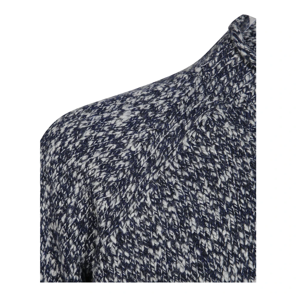 Drumohr Stijlvolle Crew Neck Sweater Blue Heren
