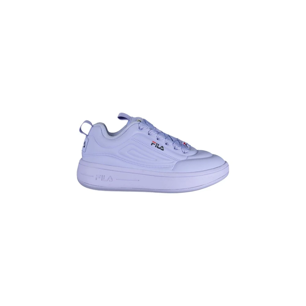 Fila Women's Blue Sneakers, 6 Uk, Polyester Athletic Trainers