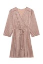 korte-geplooide-lurex-jurk