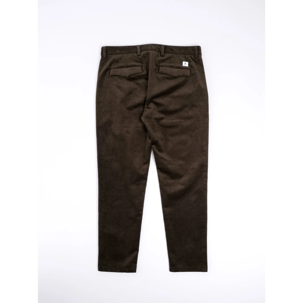 Department Five Luxe Corduroy Broek Green Heren