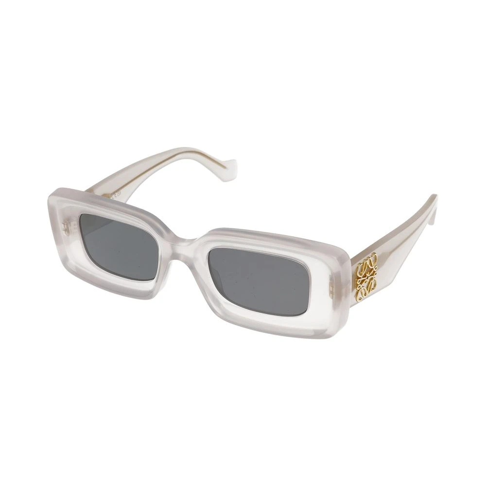 Loewe Unisex Gray Rectangular Sunglasses - Sunglasses - 46 Mm - Accessories