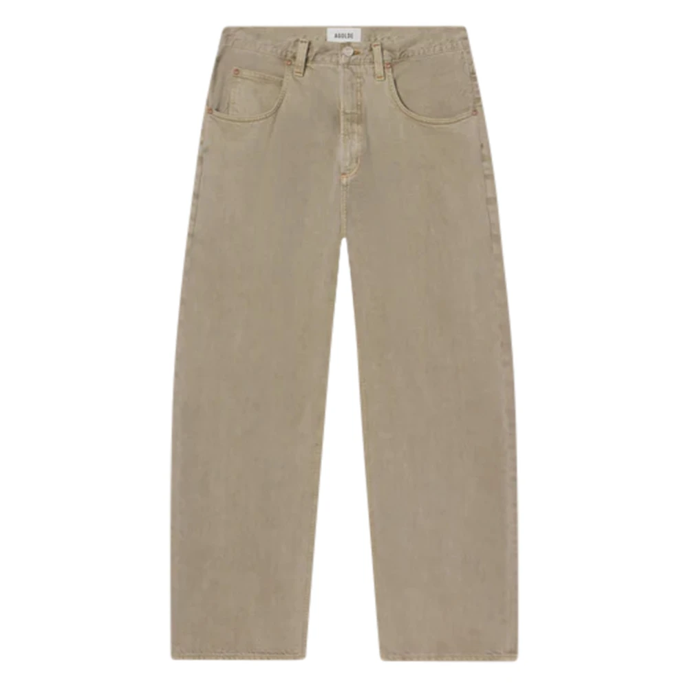 Agolde Beige Loose Fit Jeans, Male, W32, Fusion Jean