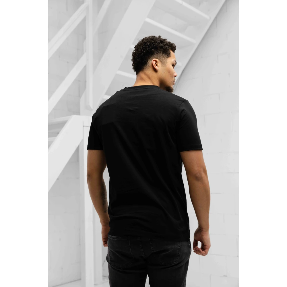 Iceberg 5D F02N Jersey T-Shirt Heren Zwart Black Heren