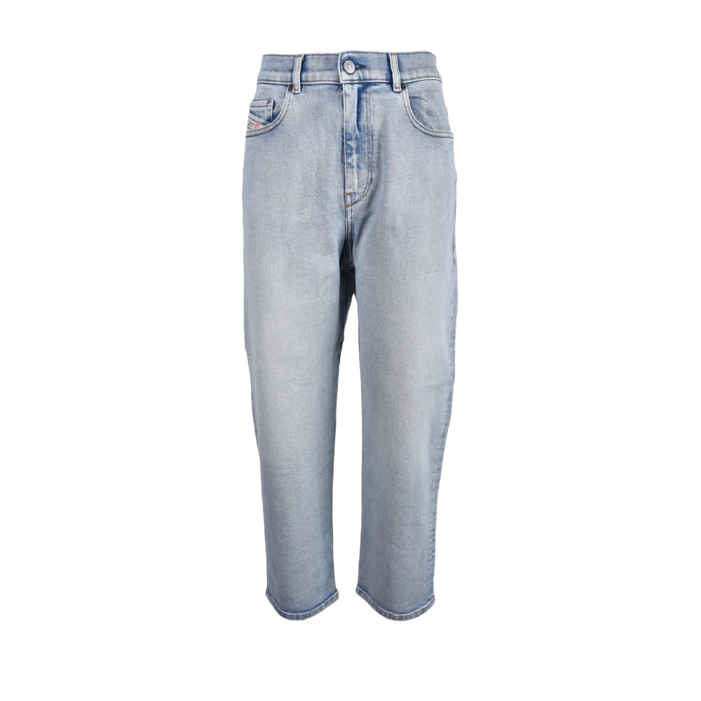 Diesel Straight Jeans Blue Dames