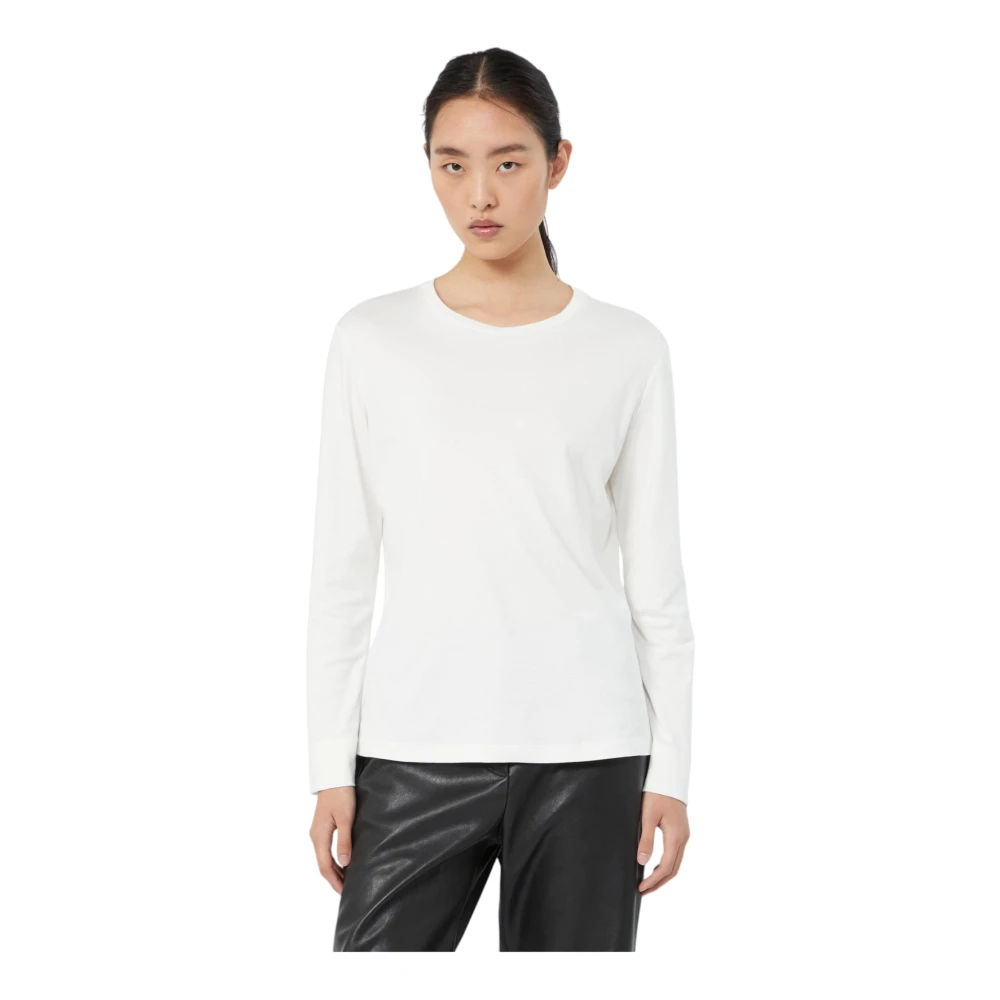'S Max Mara Women's White Classic T-Shirt - Image 2