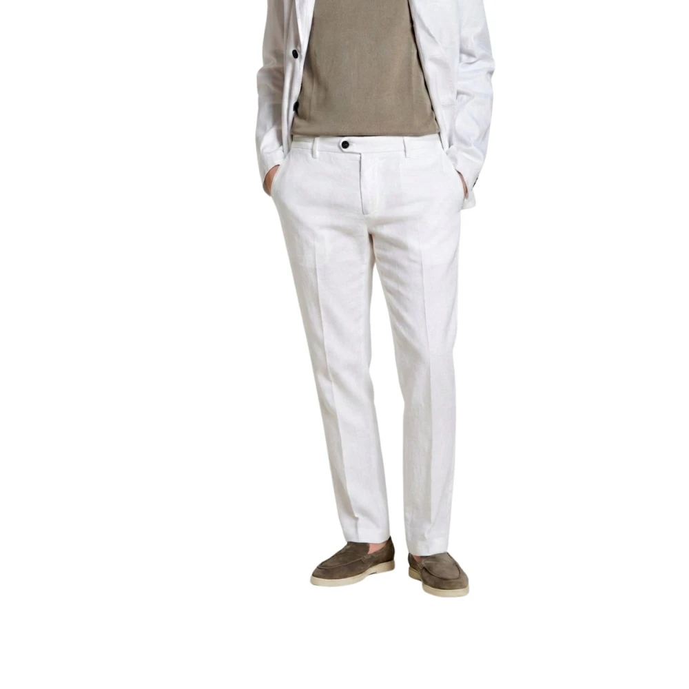 Mason's Hombre Blanco Pantalones, Talla: M