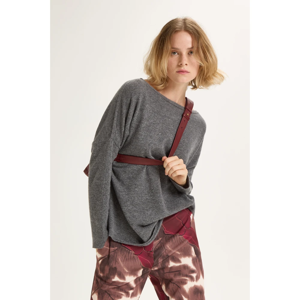 Maliparmi Sweater Gray Dames