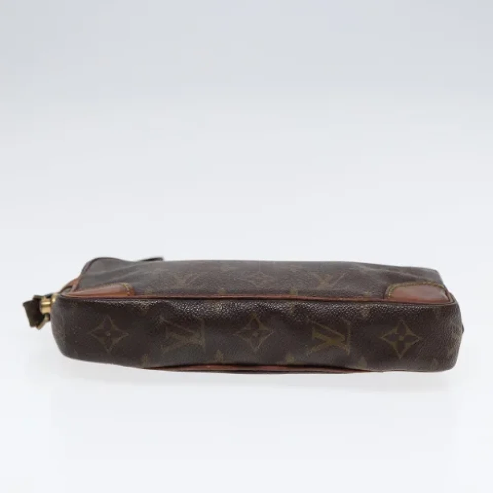 Louis Vuitton Vintage Pre-owned Canvas clutches Brown Dames