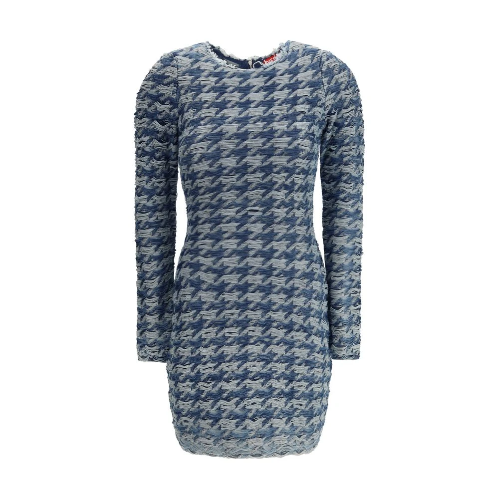 Diesel Femme Bleu - M-Halma Dress - Robes - Taille: 38 Fr