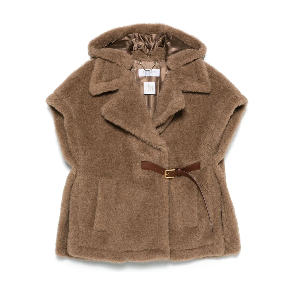 Jackets > Faux Fur & Shearling Jackets - - Max Mara - Modalova