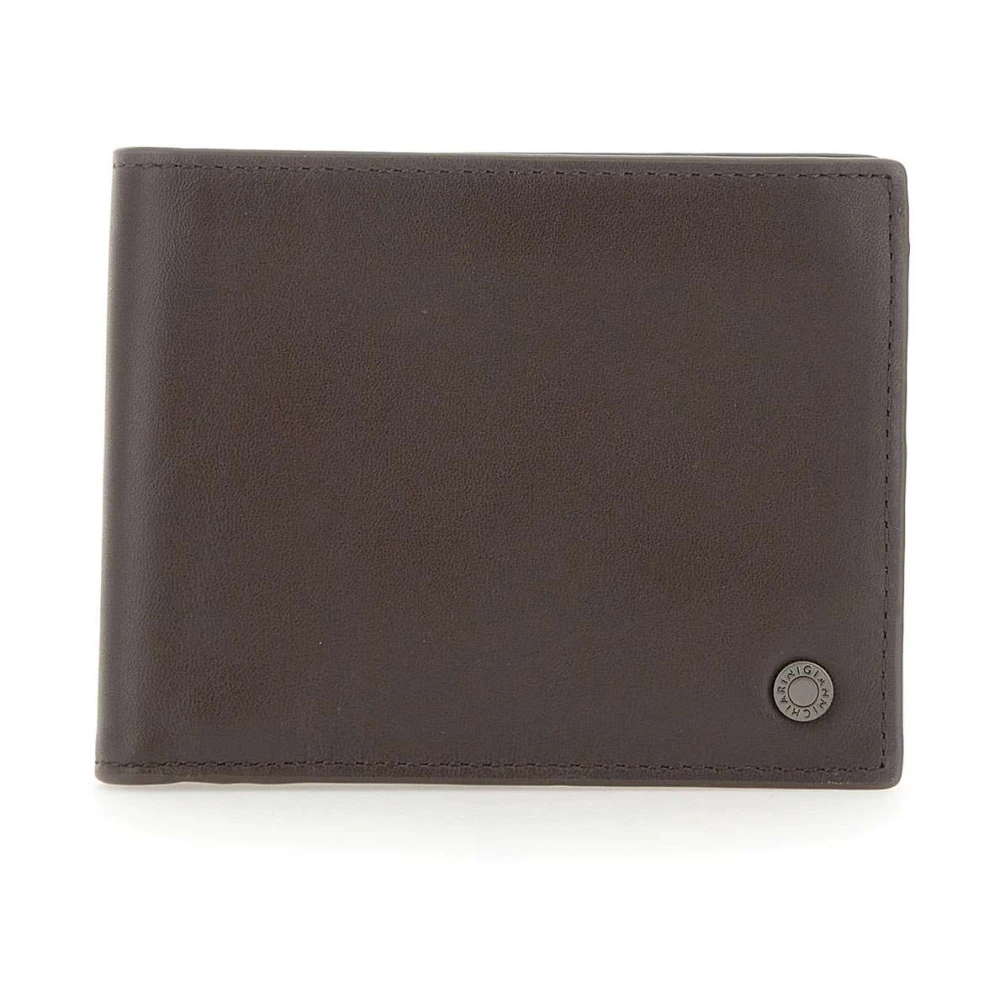 Gianni Chiarini Heren Leren Portemonnee Donkerbruin Brown Heren