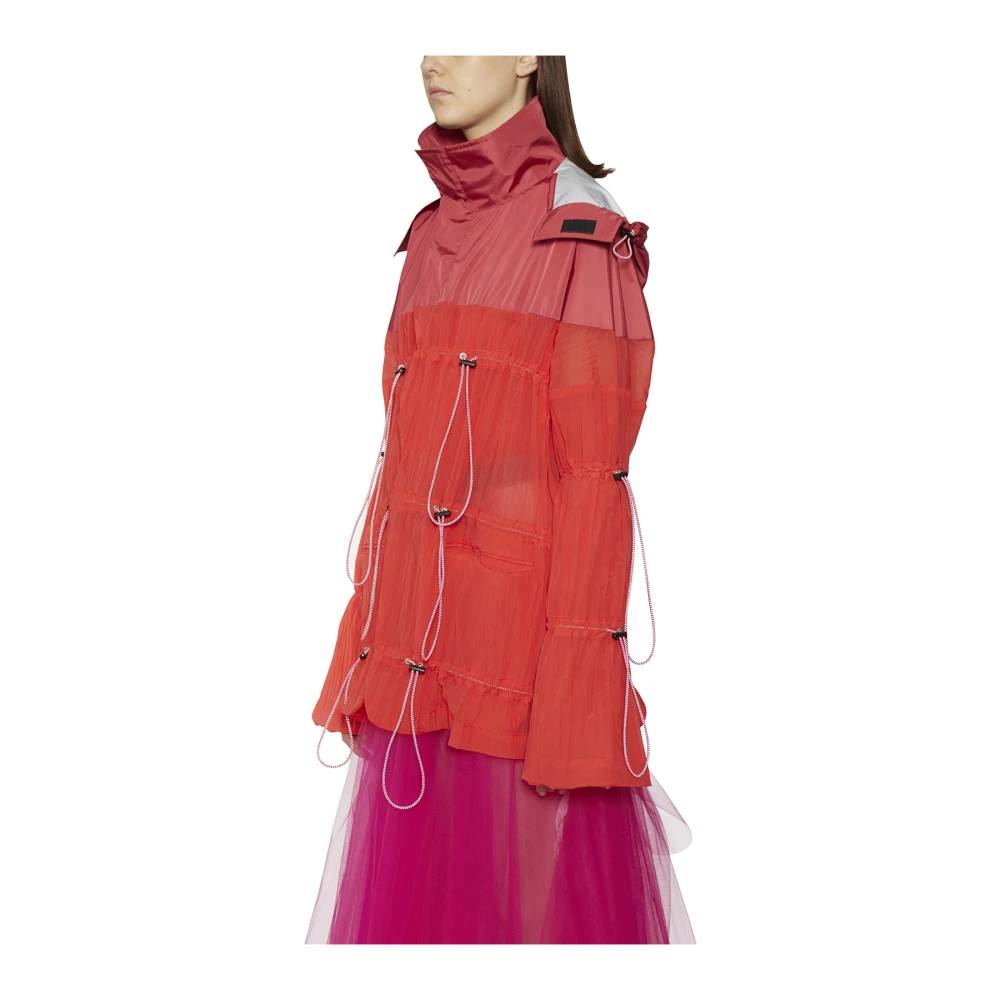 Unravel Project Lichte jassen Red Dames